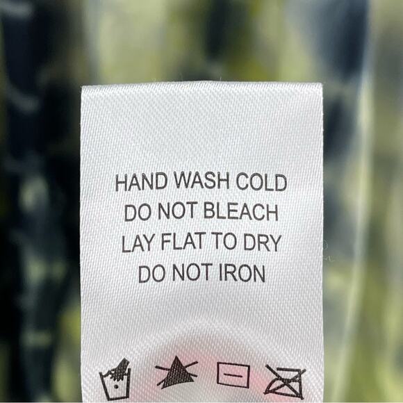 Nina Leonard Scoop Neck Tie-dye Print T-Shirt Dress Pockets Rayon Comfy Size 3X - Picture 11 of 11